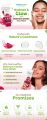 〽️ Mamaearth Beetroot Gentle Face Wash & Hyaluronic Acid For Hydrated Pink Glow -100ml.