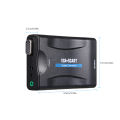 VGA to Scart Converter Video Audio Converter Video Adapter 1080P for TV and Projector. 