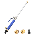 Universal Garden Hose Pressure Washer Attachment, High Pressure Hose Nozzle for Garden Hose, Jet Nozzle 2-In-1, Easy to Use Blue. 