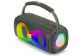 ET-312 RGB Party Speaker Double Horn Mini Outdoor Portable Wireless Bluetooth Rechargeable Speaker With Coloured Lights DJ Sound. 