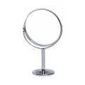 Magnification Circular Makeup Mirror Dual 2 Sided Round Shape Rotating Cosmetic Mirror Stand Magnifier Mirror Standing Mirror. 