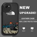 【Youyi】For C30 Skin Feeling Cartoon Simple Scenery Leather Back Casing Soft PU Leather Cover Phone Case.