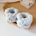 Yfashion 2pcs Wrist Towels For Washing Face Solid Color Sweat Absorbing Wristband For Sports. 