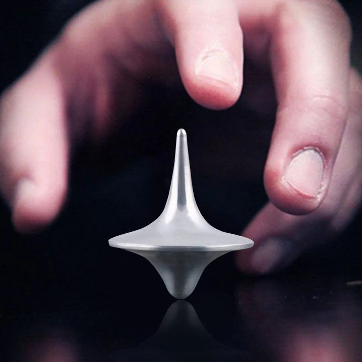Precision Zinc Aloy Spinning Top Elegant Stable Metal Desktop Toy Gyro ...