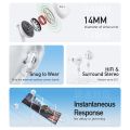 Awei PC-6T Type C Wired Earphone With Mic Wired Stereo Headphones USB C Sports Headset Support Volume Control Earphones Earbuds.
