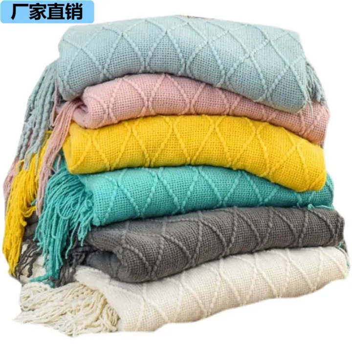 Bed%20&%20Breakfast%20Bed%20Runner%20Apartment%20Bed%20Tail%20Decorative%20Blanket%20Knitted%20Blanket%20American%20Hotel%20Supplies%20Bed%20Blanket%20Hotel%20Bed%20Runner%20Bedspread%20-%20Image%205