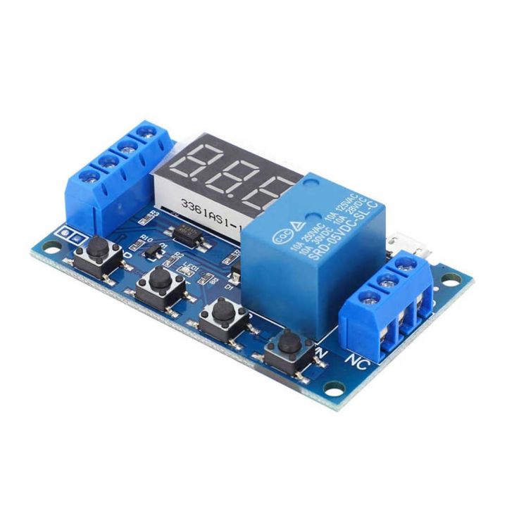 6%E2%80%9130V%20Relay%20Board%20Cycle%20Timing%20Circuit%20Switch%20Timer%20Delay%20Trigger%20Module%20Micro%20USB%205V%20JZ%E2%80%91801%20-%20Image%205