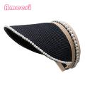 Ameesi Straw Hat Fine Workmanship Multiple Colors Empty Hole Sun Hat.