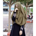 Instant Ready Hijab With Niqab For Woman - Hijab Collection - Niqab.