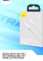 Baseus 20W PD USB Type-C Fast Charging Cable for iPhone 12/13 Pro/Xs Max.