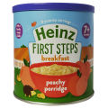 Heinz First Steps Breakfirst Peachy Porridge 240gm 7Months+. 