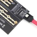 (NEW)Pcie To M2/M.2 Adapter M.2 Ngff To Desktop Pcie X4 X8 X16 Nvme Sata Dual Ssd Pci.