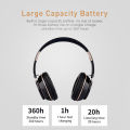 Wireless Bluetooth Headphone Earmuffs Game Bluetooth Headset(Green). 
