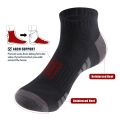 YUEDGE Men And Women Moisture Wick Cotton Low Cut Ankle Socks Sneaker Short Socks 5 Pair Lot 34-46 EU. 