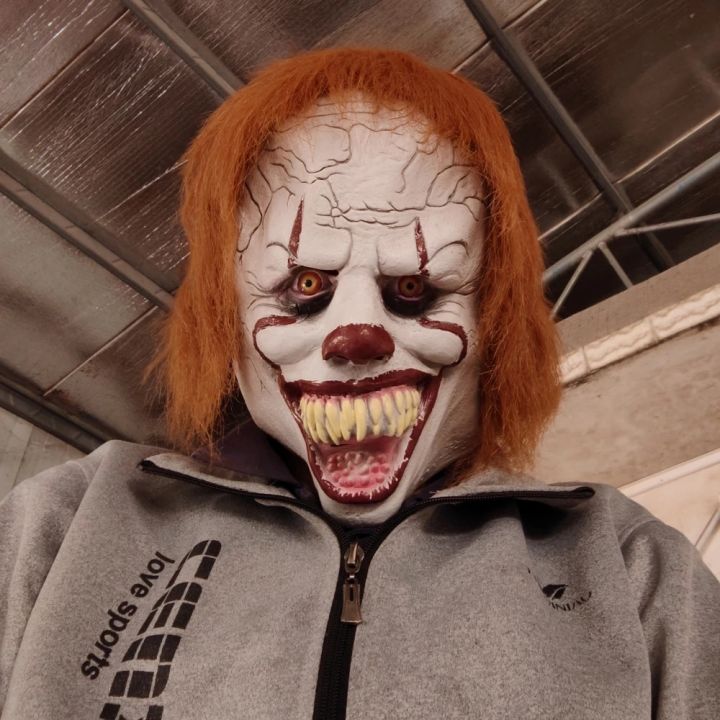 Pennywise%20Horror%20Joker%20Mask%20Halloween%20Cosplay%20Evil%20Clown%20Latex%20Masks%20Scary%20Carnival%20Party%20Head%20Cover%20Movie%20Cos%20Decoration%20Props%20-%20Image%205