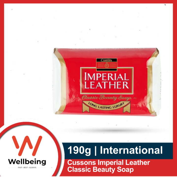 Cussons Imperial Leather Classic Beauty Soap - 190g Bar (Made in Thailand)