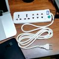 Multi Plug Maxline 209 Multiplug 5 Port Extension Socket 7 Feet Cable. 