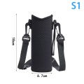 New Embossed Neoprene Material Cup Cover, Innovative, Can Be Worn Cross-body, Portable And Portable Water Cup Protective Cover Fengshi.