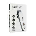 Kemei km-809A AC DC Digital Rechargeable Electric Hair Cut Trimmer.