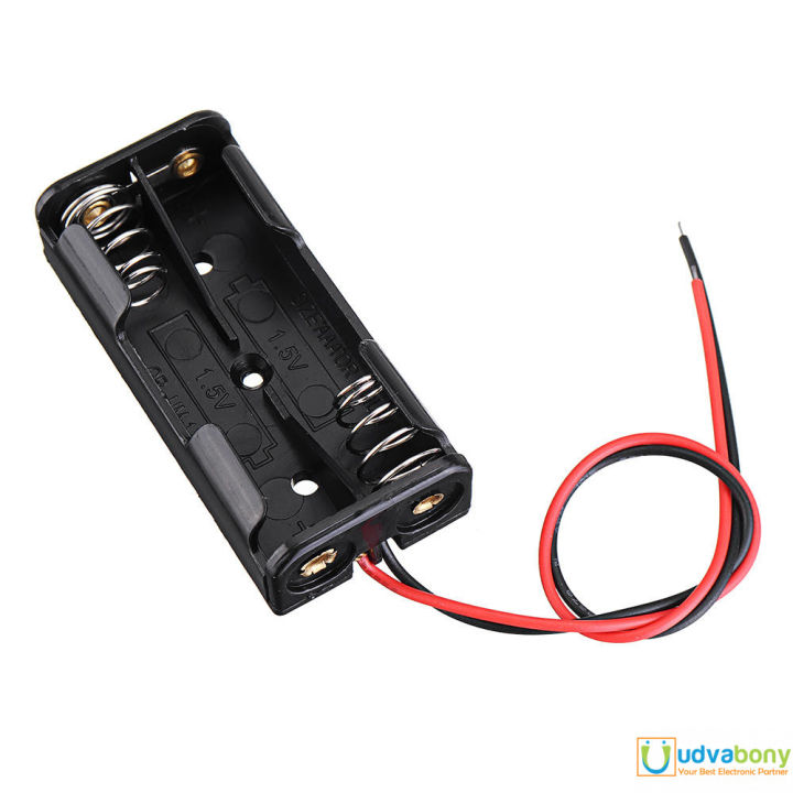 AA%202%20Tank%20Rechargeable%20Battery%20Holder%2014500%20Two%20Slot%20Plastic%20Storage%20Box%20Case%20With%20Leads%20Cable%20Wire%20Electrical%20Circuitry%20&%20Parts%20-%20Image%205