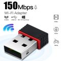CASIFY WA01 300Mbps Wifi Receiver Adapter 300Mbps Wifi Adapter Mini USB Network Card 802.11b/g/n Wireless Network Lan Card 2.4G Adapter.
