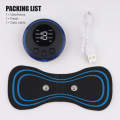 New Portable Mini Electric Neck Massager Back Body Portable With USB Charging Cable,EMS Electric Pulse Neck Massager Cervical Massage Patch Back Sticker Muscle Stimulator Portable Relief Pain Relax Massageador - Pure Mall. 