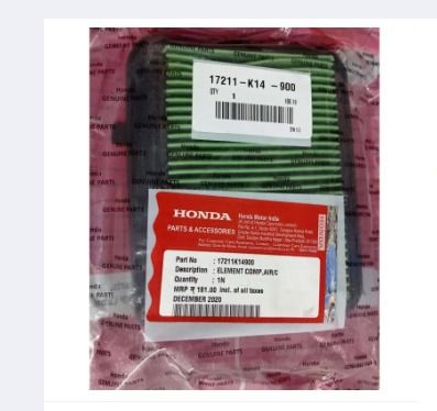 Air Filter for Honda Livo Bike Daraz .bd