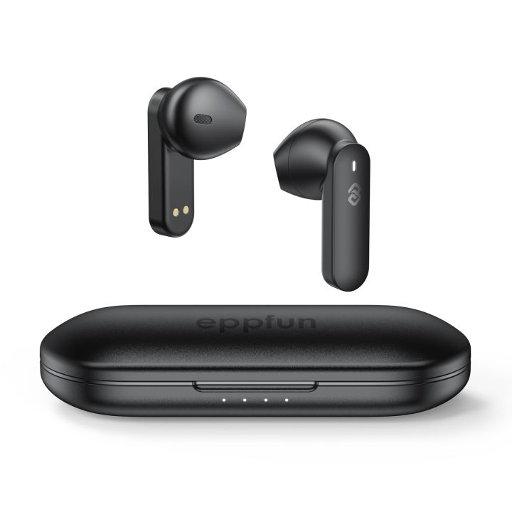 Eppfun Cutemeet 300 Metal Tws Earbuds Qualcomm QCC3040 Aptx Adaptive/AAC Earphones CVC8.0 4 Mics Noise Cancellation Headphones