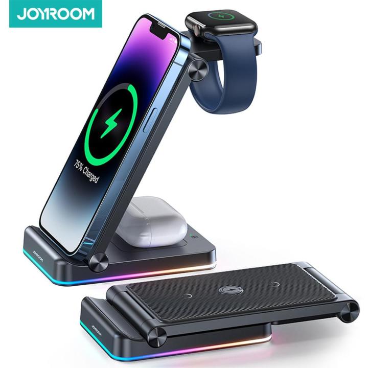 in Wireless Charging Station JOYROOM Foldable Double Coil