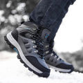 【selevn roind】 Brand Men Winter Snow Boots Waterproof Leather Sneakers Plush Warm High Top Men's Boots Outdoor Male Hiking Boot Shoe Size 39-47.