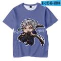 Selling Hot Anime Demon Slayer 3D Cartoon Print Kids Casual Tees Girls Cute T-Shirt Clothes Boys Tshirt Summer Fashion Tops Sale.