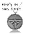 The Last Of Us 2 Necklace Firefly Logo Letters Dogtag Joel Ellie Tess Necklace Pendant Vintage Hot Game Jewelry Men Women. 