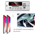 Kebidu Bluetooth 5.0 MP3 Decoder BoardWireless USB SD 3.5mm AUX FM AUX Audio Decoding Module with Remote Control.