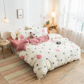 Cute Cartoon Print Duvet Cover 220x240 Lovely Pattern Adults Kids Quilt Cover AB Double-sided Comforter Covers No Pillow Cases. 