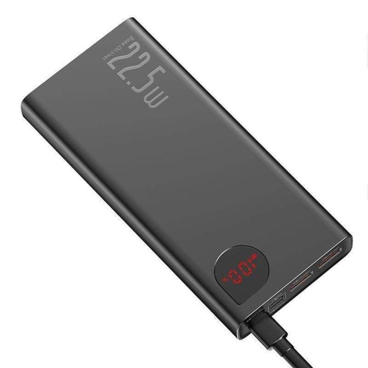 Baseus 20000mAh 22.5W Adman Digital Display Quick Charger Power Bank Fast Charging Power Banks