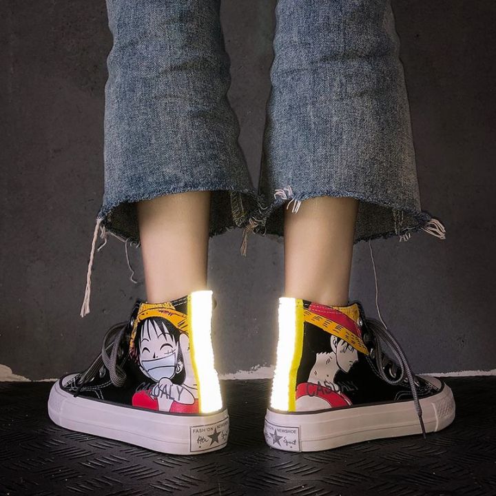 New%20One%20Piece%20Luffy%20High-Top%20Hand-Painted%20Canvas%20Shoes%20Women's%20Summer%20Reflective%20Lovers%20Shoes%20Graffiti%20Anime%20Men's%20Shoes%20-%20Image%204