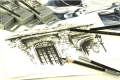 Marco Hard Charcoal Pencil, Art Charcoal Pencil Charcoal Pencil Set Professional Art Drawing Sketching Pencils - 12 pcs. 