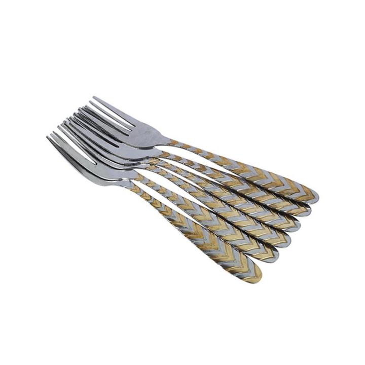 Stainless Steel Spoon Set - 6 Pieces