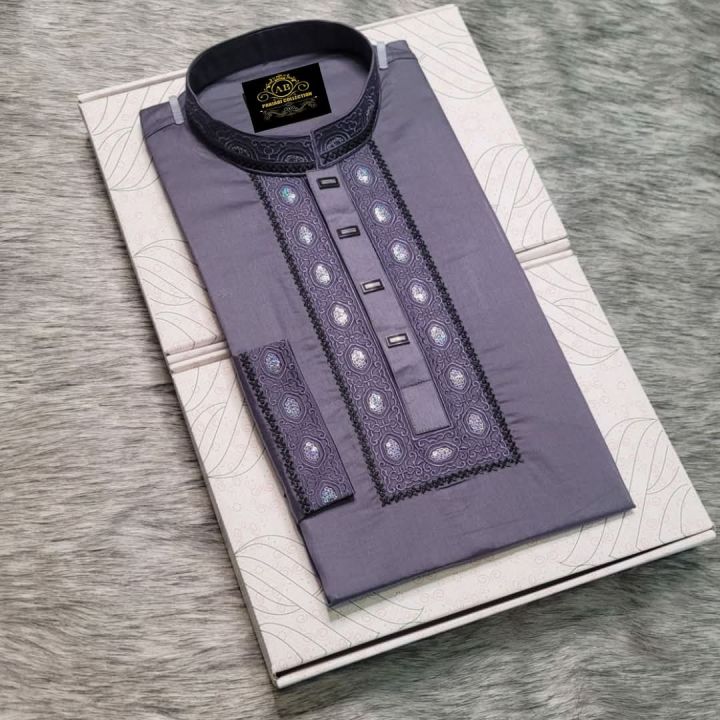 Men'S Casual Panjabi- Cotton Panjabi for Men