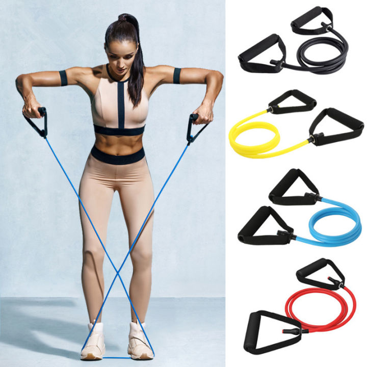 120cm%20Yoga%20Pull%20Rope%20Elastic%20Resistance%20Bands%20Fitness%20Workout%20Exercise%20Tubes%20Practical%20Training%20Rubber%20Tensile%20Expander%20-%20Image%203