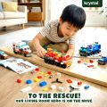 【Krystal】6-in-1 Mini Brick Building Blocks Toy Set, Micro Block Assembling 6+, Creative Educational Play, Lєgσ Style.