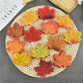Artificial Maple Leaf Autumn Leaves Crafts Wedding Party Home Decoration 100/200Pcs. 