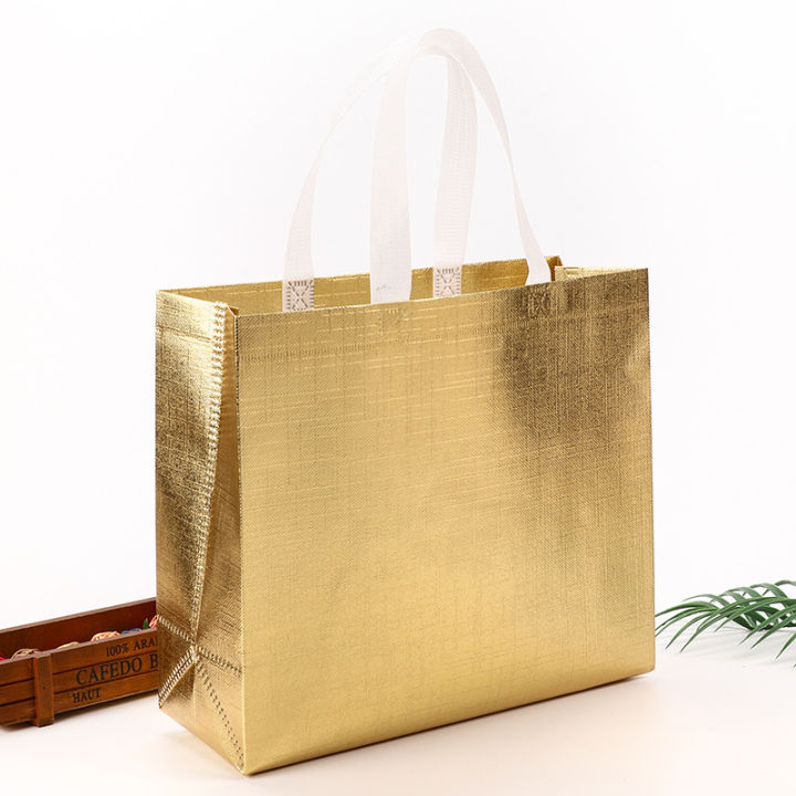 Amazon%20Currency%20Rose%20Gold%20Laser%20Bag%20Spot%20Hot%20Pressed%20Color%20Printing%20Laser%20Aluminized%20Film%20Clothing%20Shopping%20Non%20Woven%20Bag%20-%20Image%204