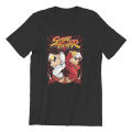 Men T-Shirt Street Fighter Ryu And Ken Humor Cotton Tee Shirt Short Sleeve Gamer Superhero Video Games T Shirts Tops Gift Idea.