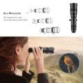 APEXEL Pro HD 28X Metal Telescope Lens Phone Camera Lense Monocular with Mini Selfie Tripod. 