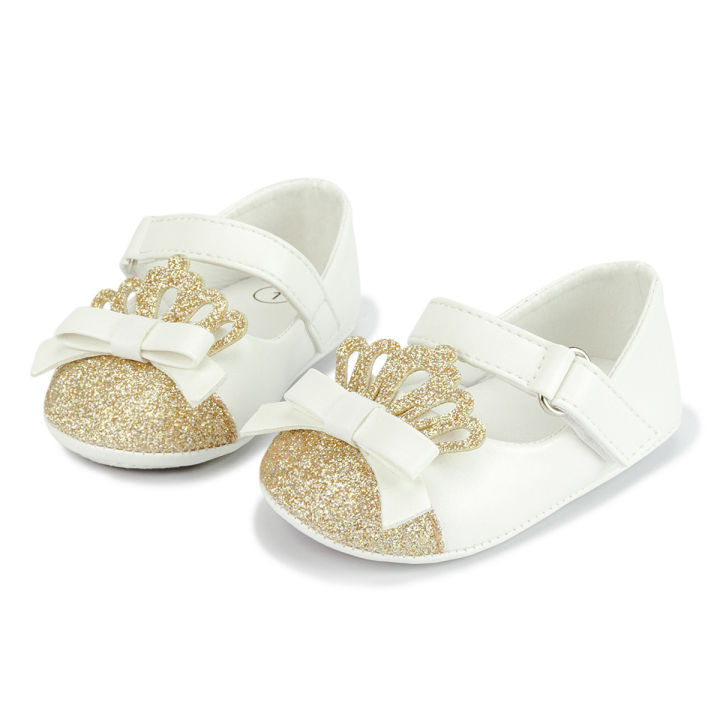 Cross-border%20new%20fashion%20sequins%20crown%20princess%20shoes%20ladies%20children's%20shoes%20anti-slip%20soft%20soled%20toddler%20shoes%20baby%20shoes%20baby%20-%20Image%207