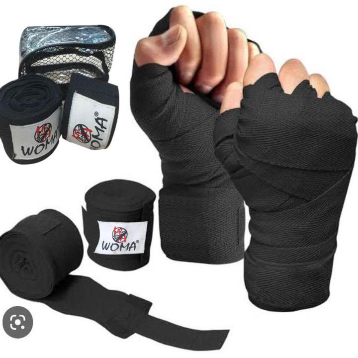 Cotton Boxing Bandage, Boxing Hand Wraps - Ensure Proper Support And Protection With These Cotton Boxing Bandages