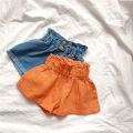 2022 Girl Summer Kids Children Fashion Hot Jeans Denim Shorts Three Colors.