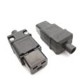 Rewirable PDU UPS 16A 250VAC IEC 320 C 19 plug, IEC C19 DIY plug, IEC 320 C19 connector IEC C19 female Plug 16A Connector. 