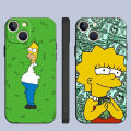 Case For Apple iPhone 11 13 15 14 Pro Max 12 Mini 7 8 Plus XR X XS SE 6 6S Black Soft Shell Phone Cover TPU Funny Homer Simpson. 